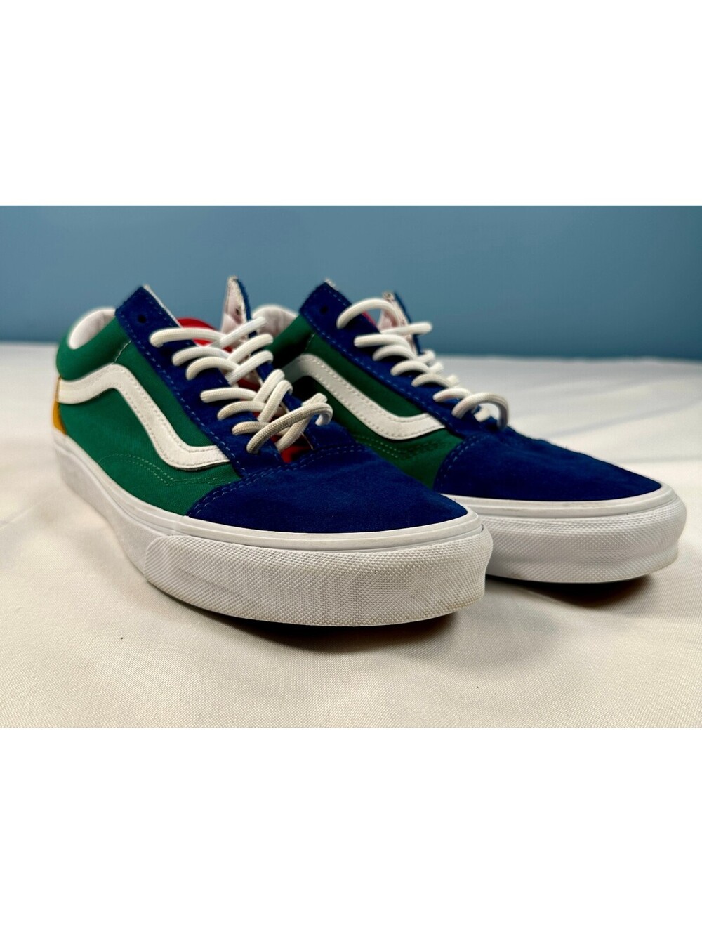 Vans Old Skool Yacht Club Multi Color Block Sneakers Men's 7.5 / Women's 9
